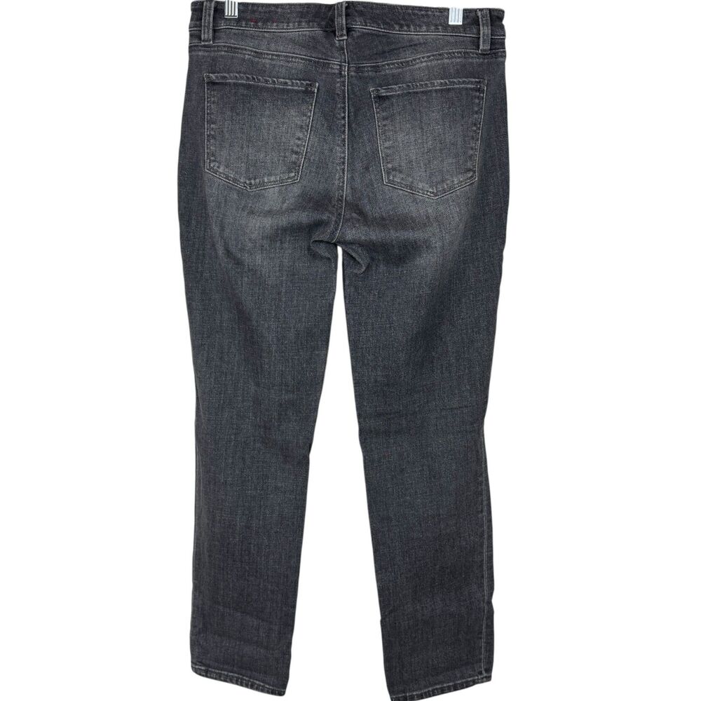 Talbots Grey Flawless 5-pocket slim ankle denim jeans Size 6 - Picture 2 of 10